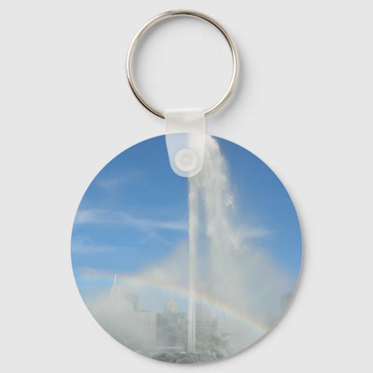 fontein op het punt sleutelhanger (Voorkant)