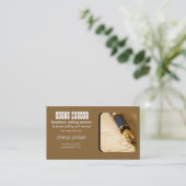 fontein pen2 freelance writer visitekaartje (Staand voorkant)