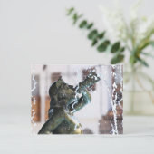 Fontein, Plaza de Armas, Cusco, Peru Briefkaart (Staand voorkant)