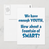 Fontein van SMART Briefkaart (Voorkant / Achterkant)