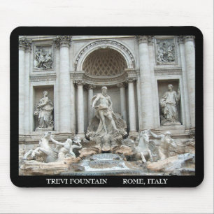 Fontein van Trevi in Rome, Italië Muismat