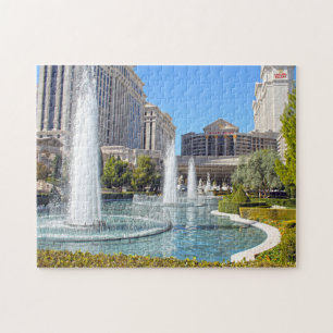 Fonteinen in Las Vegas Nevada. Legpuzzel