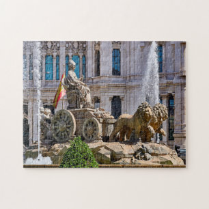 Fonteinen van Madrid. Legpuzzel