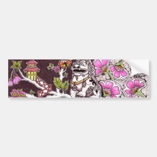 Foo Dog Bumpersticker