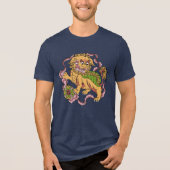 Foo Dog Tri-Blend Shirt (Voorkant)