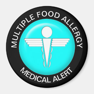 Food Allergy Alert Magnet Magneet