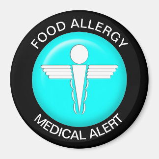 Food Allergy Alert Magnet Magneet