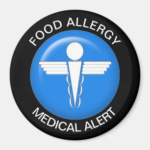 Food Allergy Alert Magnet Magneet