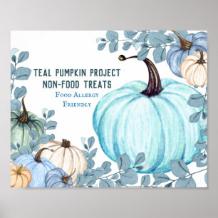 Food Allergy Friendly Blauwgroen Pumpkin Project Poster