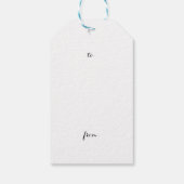 Food and Beverage Label Set Cadeaulabel (Achterkant)