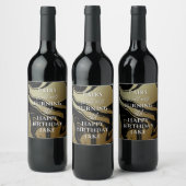 Food and Beverage Label Set Wijn Etiket (Flessen)