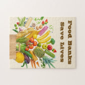 Food Banks Save Lives Legpuzzel (Horizontaal)