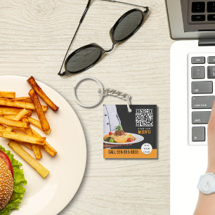 Food Catering Restaurant Zakelijk Sleutelhanger