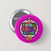 Food Court Gang Logo Button (Voorkant /achterkant)