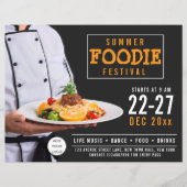 Food Festival Catering Restaurant Zakelijk Flyer (Voorkant)