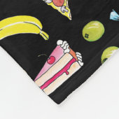 Food Fleece Blanket Deken (Hoek)