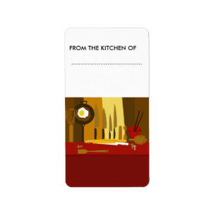 Food Jars Goodies Cook Culture Knife Spoon Etiket