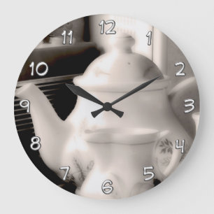 Food Kitchen Wall Clocks Grote Klok