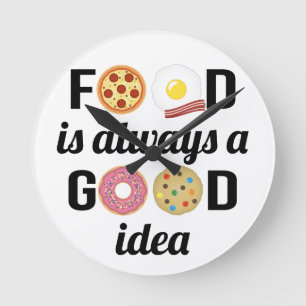 Food Lover I - "Food is Altijd een goed idee" Cita Ronde Klok