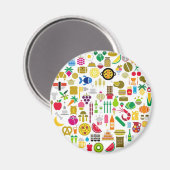 food magnet magneet (Voorkant / Achterkant)