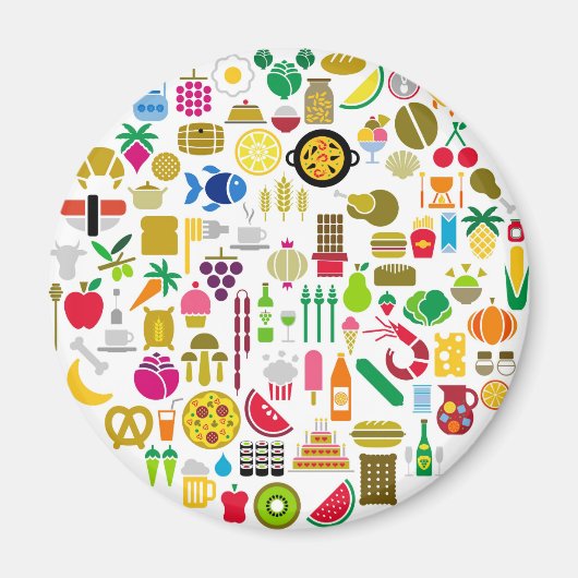 food magnet magneet (Voorkant)
