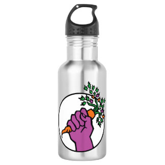 Food Not Bombs logo Waterfles