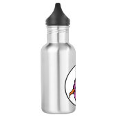 Food Not Bombs logo Waterfles (Links)