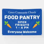 Food Pantry Church Banner (Horizontaal)