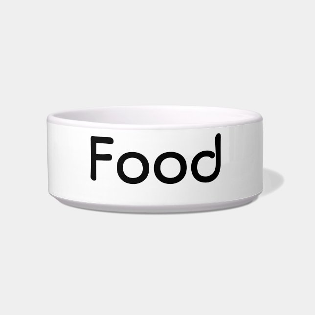 Food Pet Bowl Voerbakje (Voorkant)