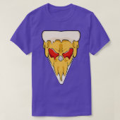 Food Pizza Face T-shirt (Design voorkant)