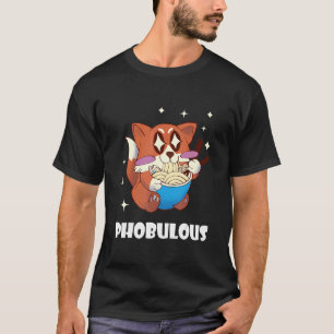Food Pun Pho King Fox Pho Vietnamese Food T-shirt