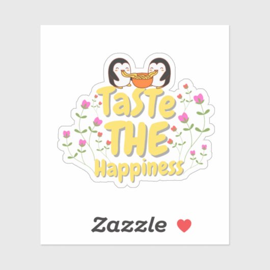 Food Quote Sticker  (Vel)