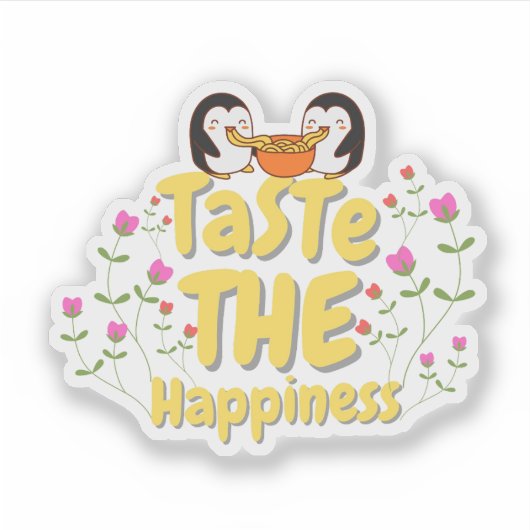 Food Quote Sticker  (Devant)