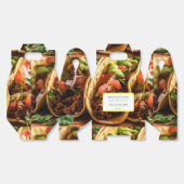 food/ restaurant/ package style bedankdoosjes (Ongevouwen)