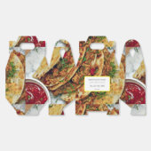 food/ restaurant/ package style bedankdoosjes (Ongevouwen)