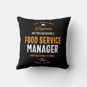 Food Service Manager Kussen (Achterkant)
