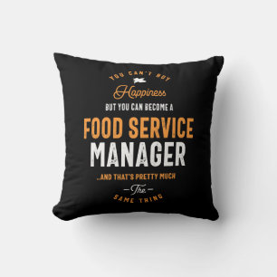 Food Service Manager Kussen