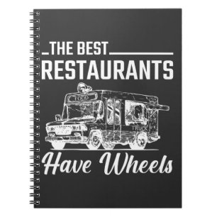 Food Truck Festival Restaurant Street Food Lover Notitieboek