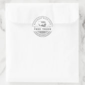 Food truck logo label (Tas)