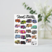 Food Truck Puns Briefkaart (Staand voorkant)