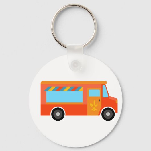 Food Truck Sleutelhanger (Voorkant)