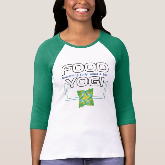 Food Yoga Tshirt (Voorkant)