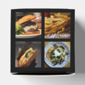 Foodie aangepaste gunst doos bedankdoosjes (Bovenkant)