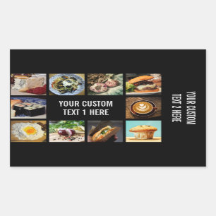 Foodie aangepaste stickers