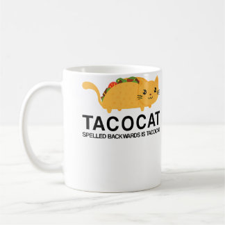 Foodie Funny Tacocat Cat Taco Koffiemok
