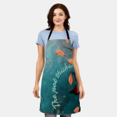 Foodie kitchen Apron by Sommer Hamilton Schort (Gedragen)