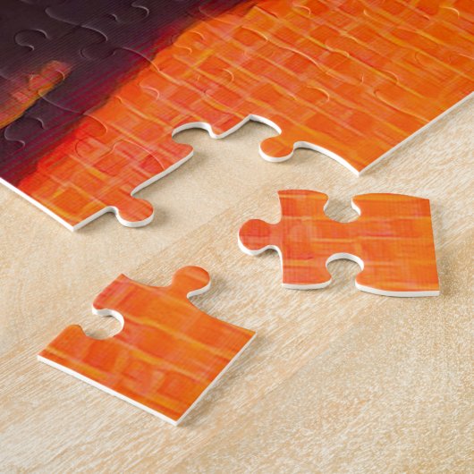 Foodie Maleisische laksa Legpuzzel (Zijkant)