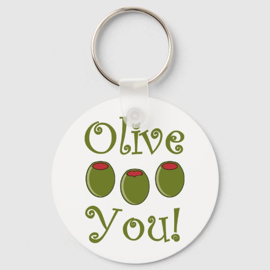 Foodie Olive Je Sleutelhanger (Voorkant)