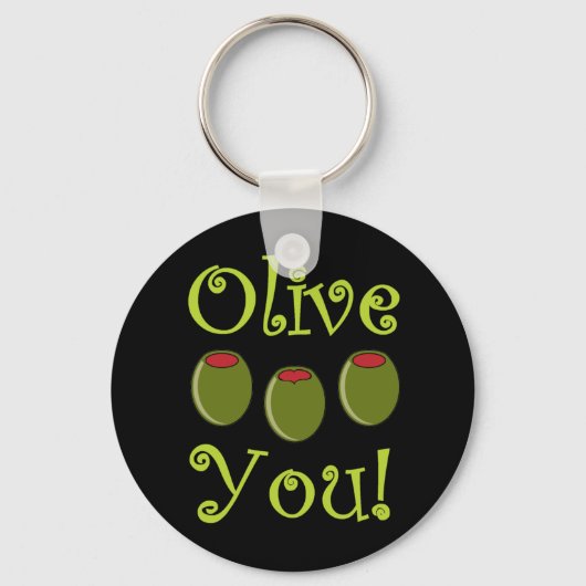 Foodie Olive Je Sleutelhanger (Voorkant)