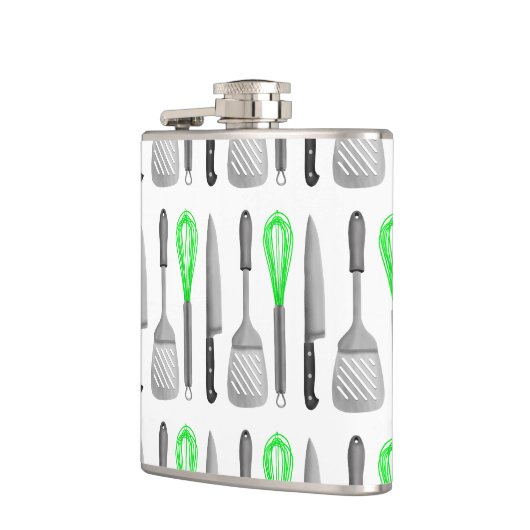Foodie tools Patroon Spatel Knife Whisk Heupfles (Links)